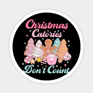 Christmas Calories Don't Count Magnet